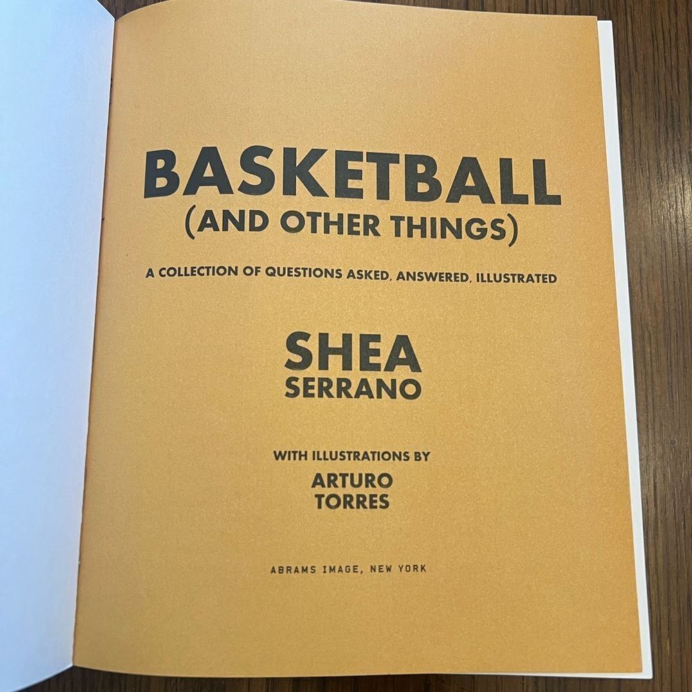Basketball (And Other Things) Book by Shea Serrano - Picture 2 of 5